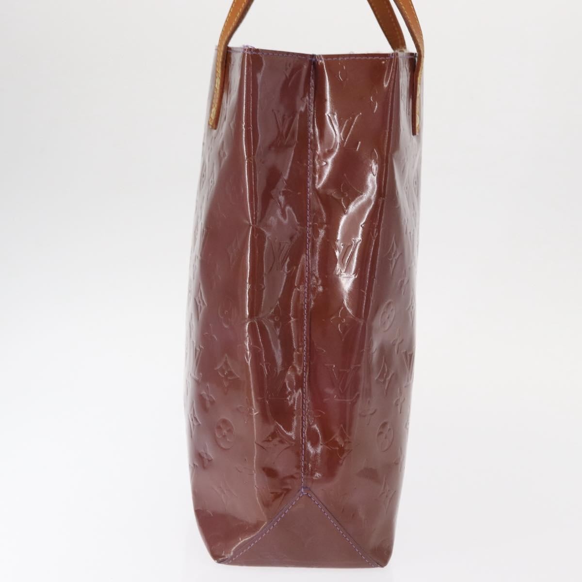 Louis Vuitton Reade Handbag Monogram Vernis, PURPLE, PATENT_LEATHER, Handbag