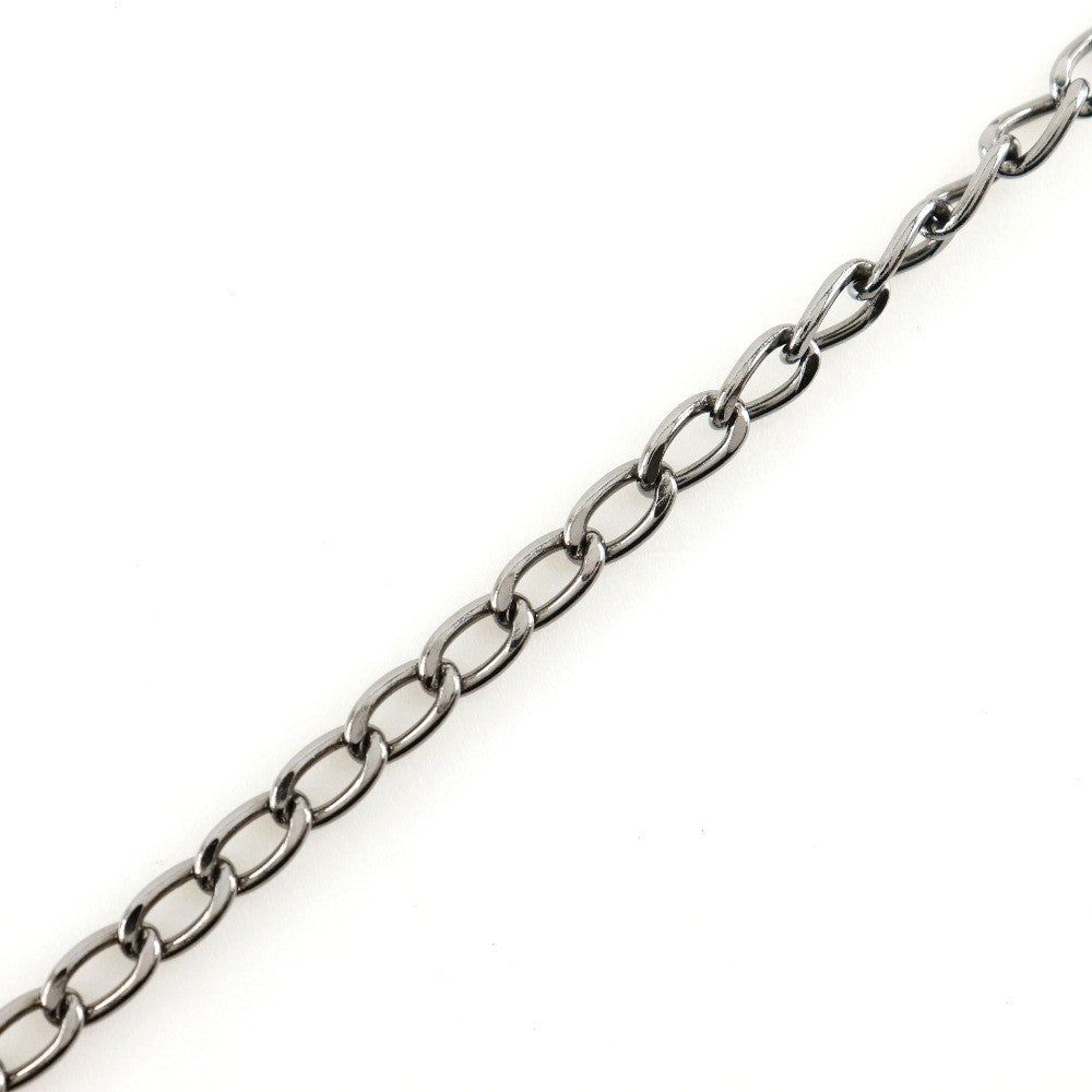 Chanel CC Pendant Necklace Metal with Crystals, SILVER, METAL, Necklace