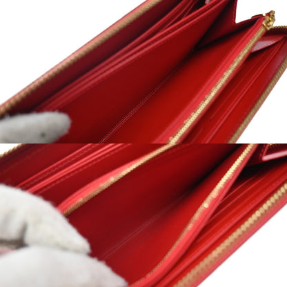 Louis Vuitton Zippy Wallet NM Monogram Patent, RED, PATENT_LEATHER, Wallets
