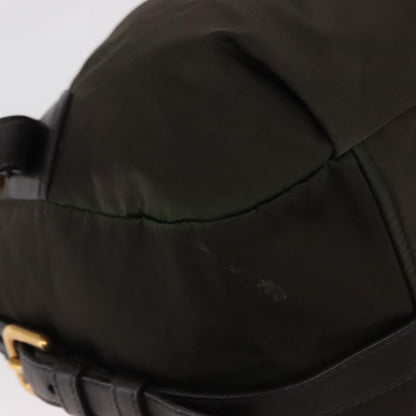 Prada Vintage Handbag Tessuto, KHAKI, NYLON, Handbag