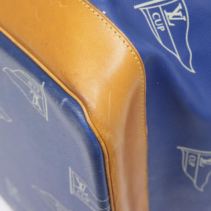 Louis Vuitton Cup Sac Marin Bandouliere Bag Coated Canvas, BLUE, PVC, Shoulder bag