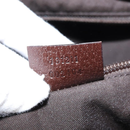 Gucci Front Pocket Messenger Bag GG Canvas, BEIGE, CANVAS, Shoulder bag