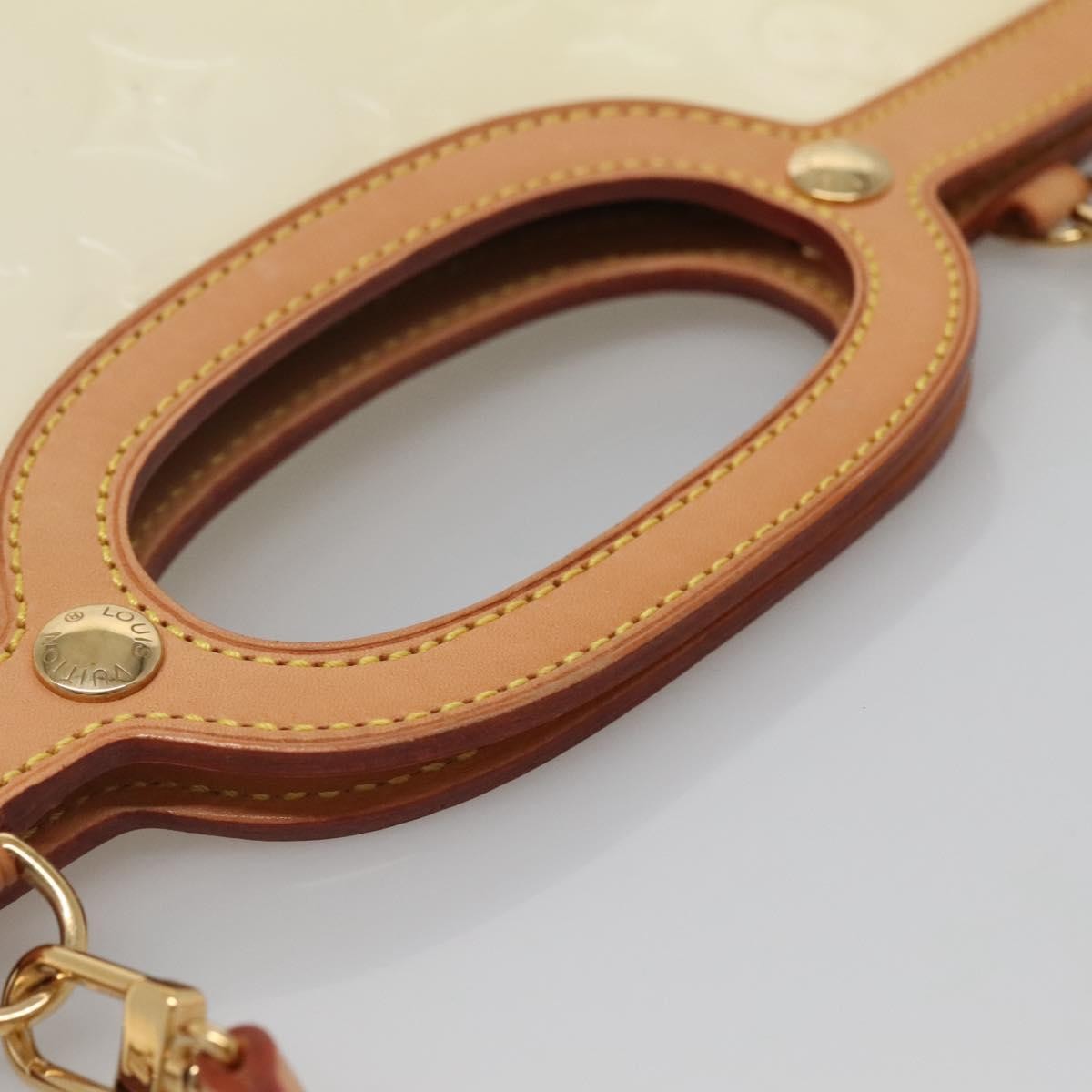 Louis Vuitton Roxbury Drive Handbag Monogram Vernis, BEIGE, PATENT_LEATHER, Handbag