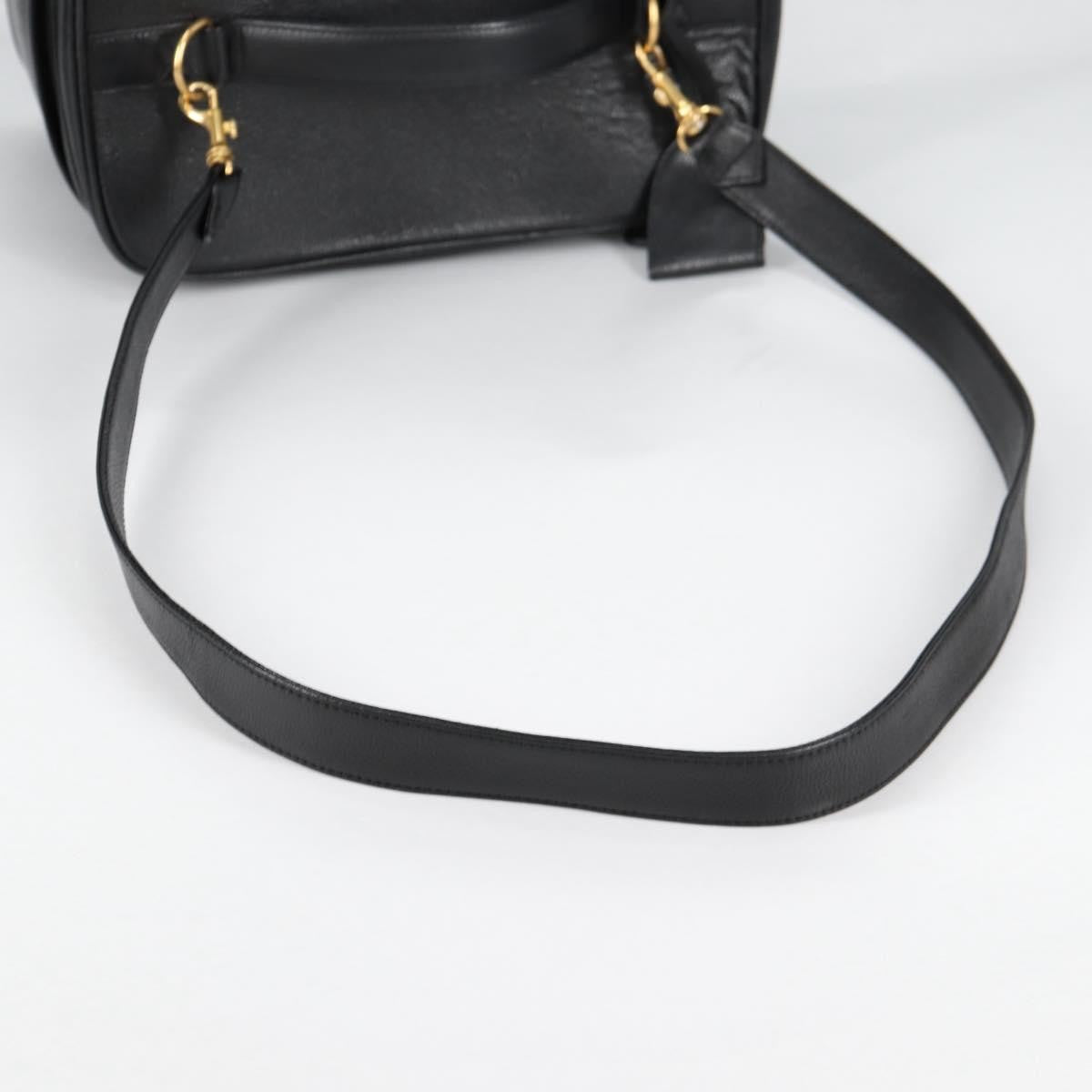 Chanel Vintage Timeless Vanity Case Caviar, BLACK, LEATHER, Toiletry Case