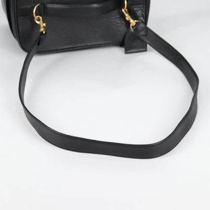 Chanel Vintage Timeless Vanity Case Caviar, BLACK, LEATHER, Toiletry Case