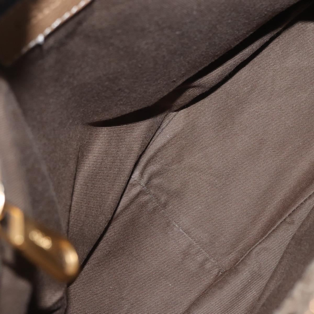 Chloe Marcie Satchel Leather, BEIGE, LEATHER, Handbag