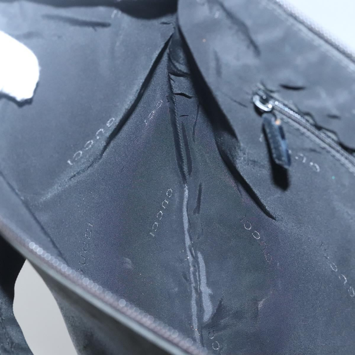 Gucci Vintage Shoulder Bag Leather, BLACK, LEATHER, Shoulder bag