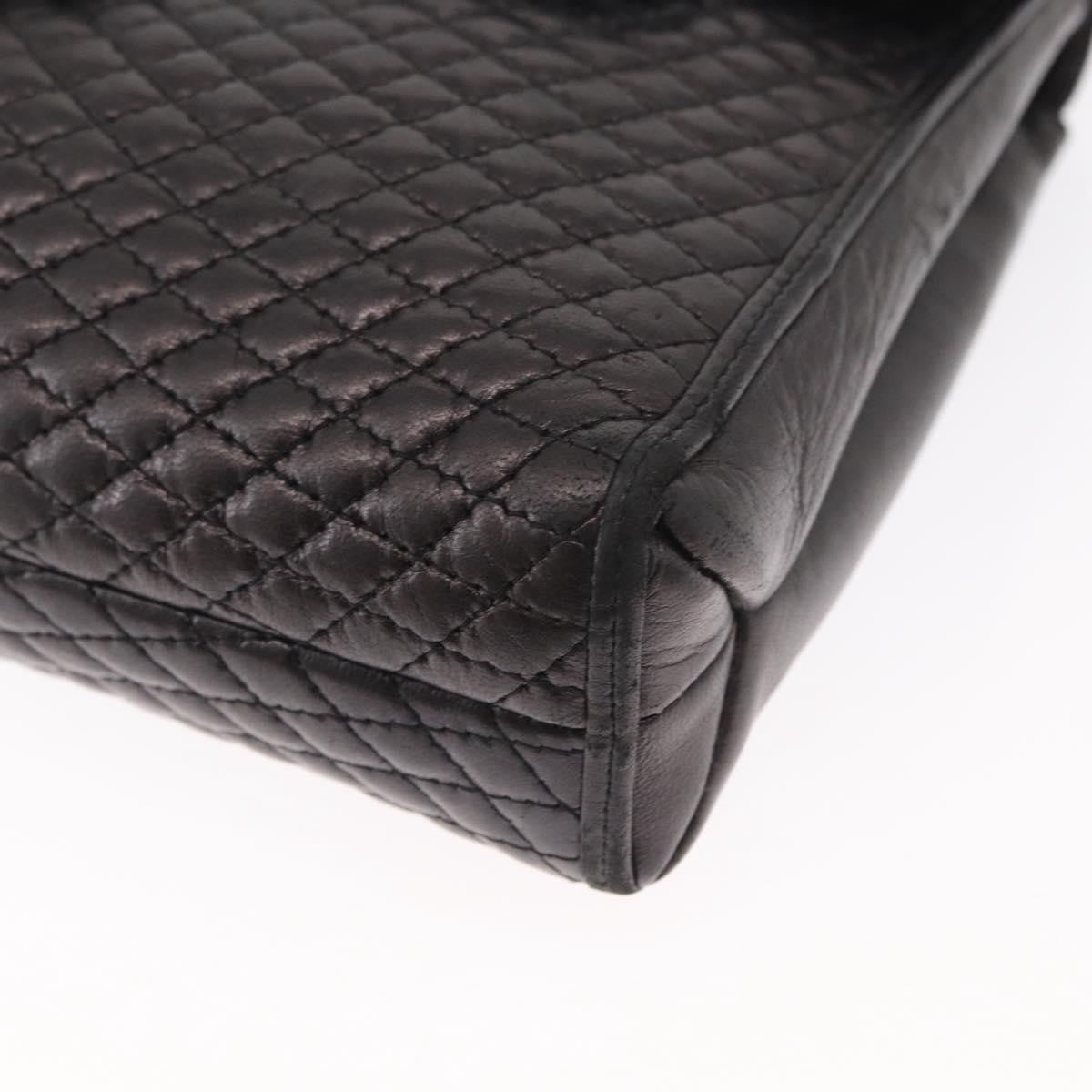 Bally Vintage Shoulder Bag Leather, BLACK, LEATHER, Shoulder bag