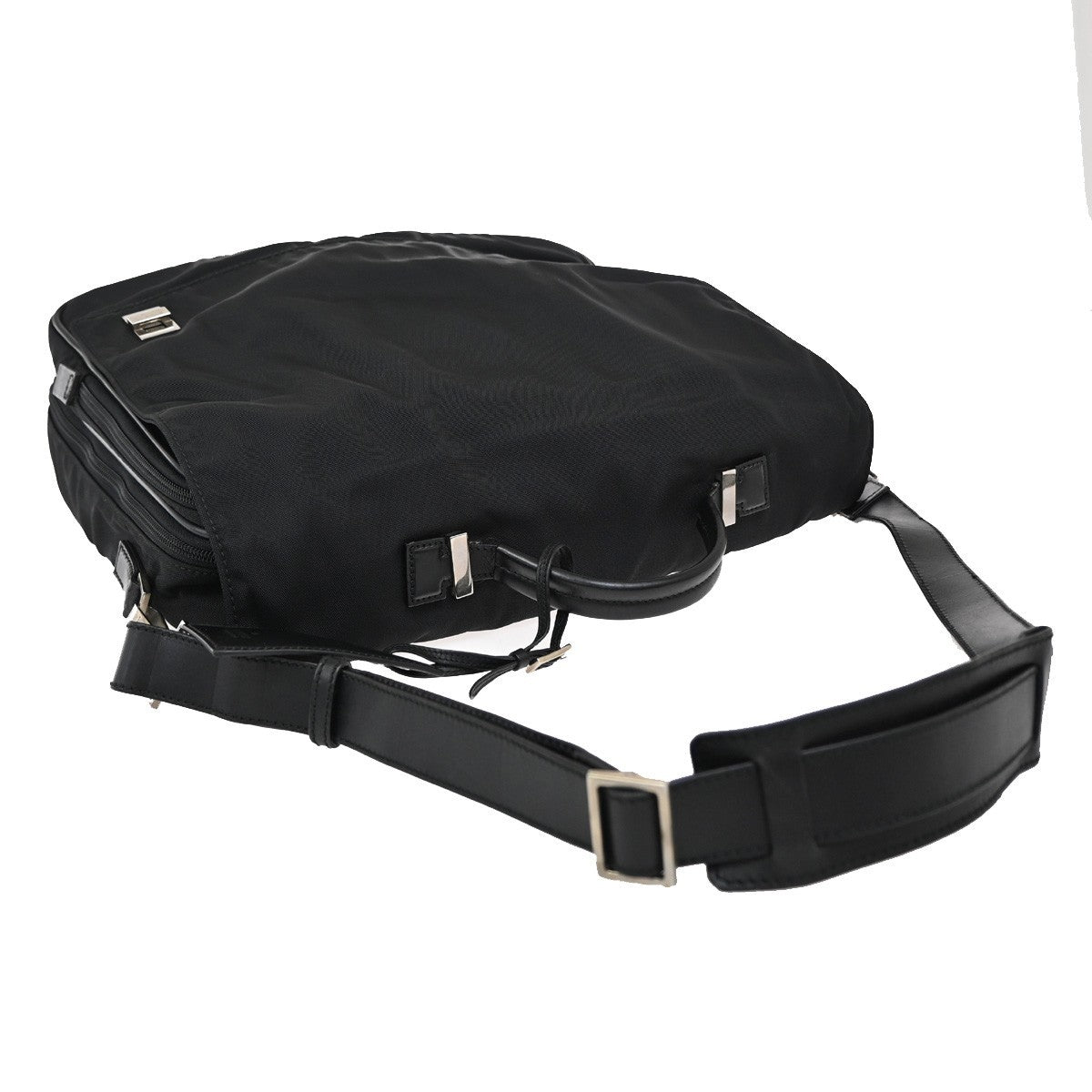 Gucci Briefcase GG Nylon Nylon, BLACK, NYLON, Briefcase