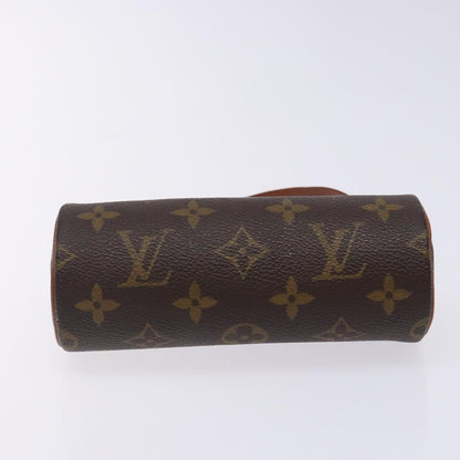 Louis Vuitton Papillon Pochette Monogram Canvas, BROWN, CANVAS, Handbag