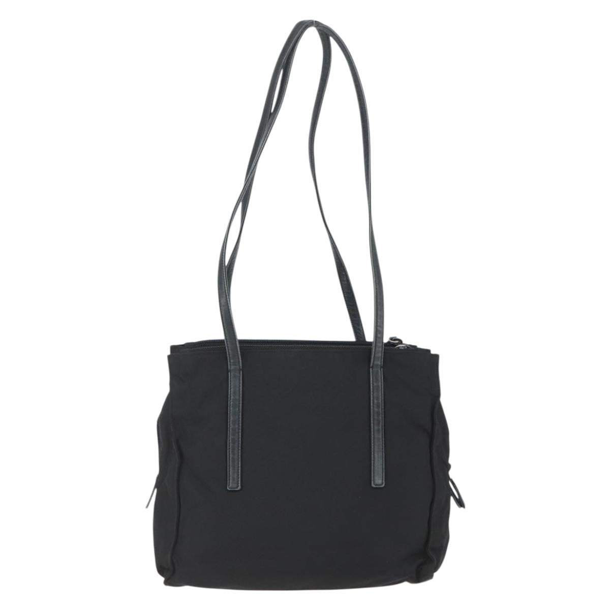 Prada Vintage Shoulder Bag Tessuto, BLACK, NYLON, Shoulder bag