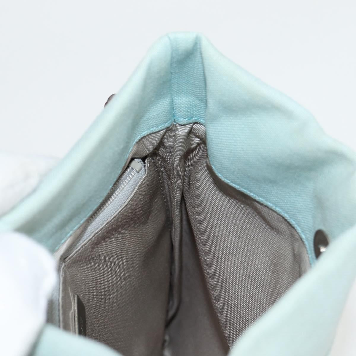 Burberry Vintage Shoulder Bag Canvas, BLUE, CANVAS, Shoulder bag