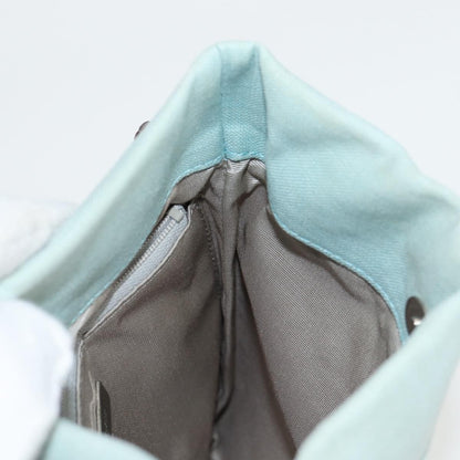 Burberry Vintage Shoulder Bag Canvas, BLUE, CANVAS, Shoulder bag