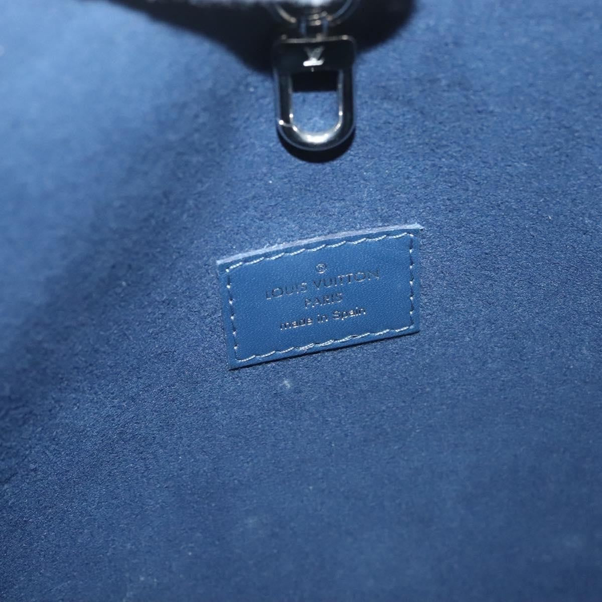 Louis Vuitton Neverfull Tote Epi Leather, BLUE, LEATHER, Tote bag