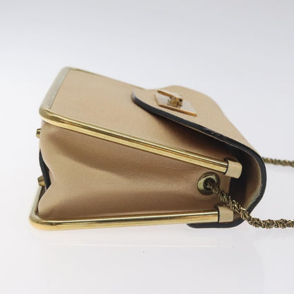 Chloe Sally Shoulder Bag Leather, BEIGE, LEATHER, Shoulder bag