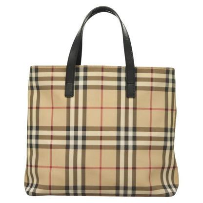 Burberry Nova Check Handbag Nova Check Canvas, BEIGE, CANVAS, Handbag