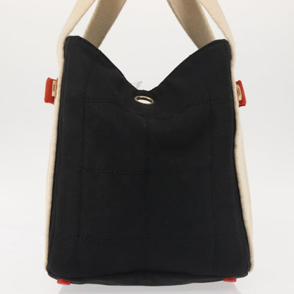 Chanel Chocolate Bar Coco Mark handbag Canvas, NAVY, CANVAS, Handbag