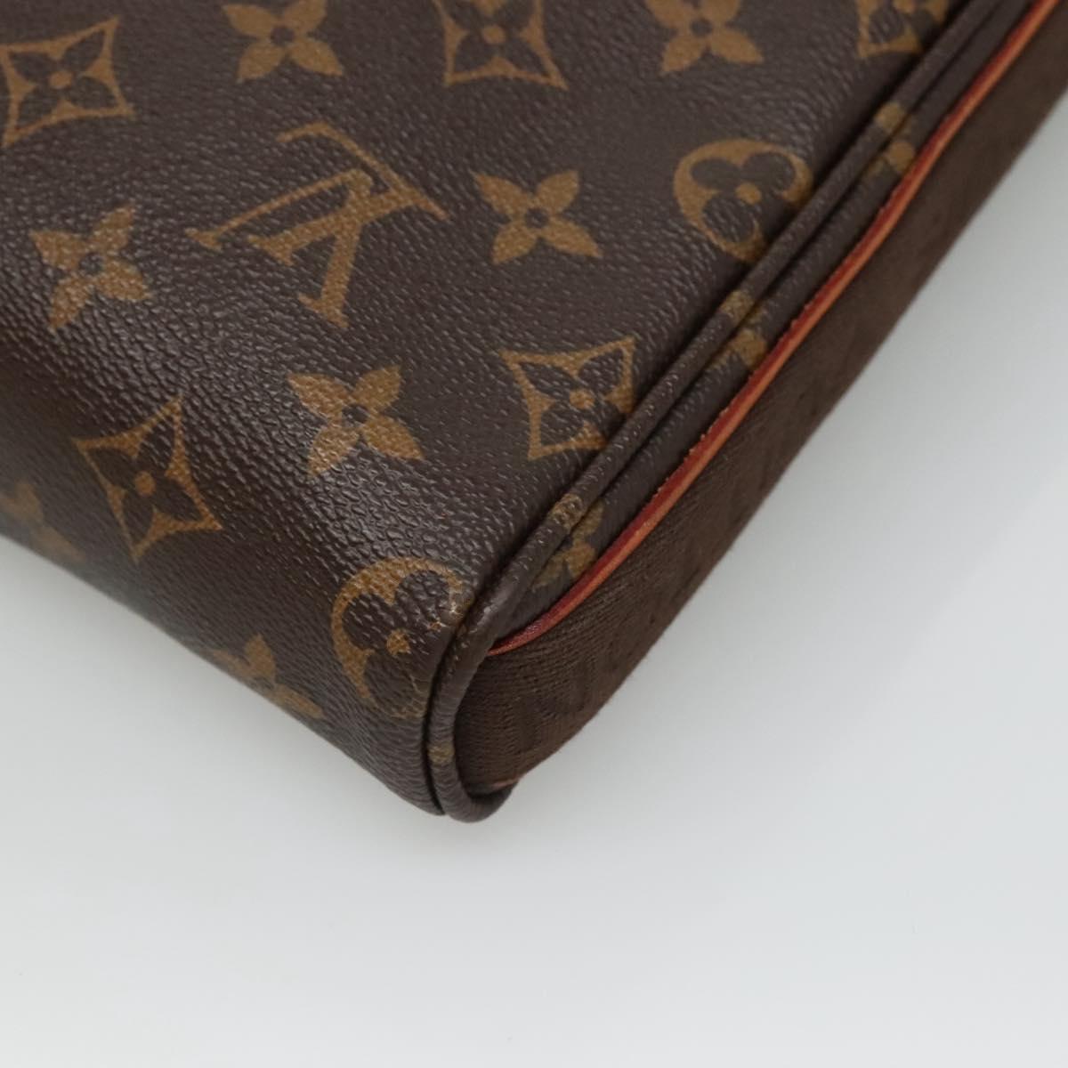 Louis Vuitton Trotteur Beaubourg Handbag Monogram Canvas, BROWN, CANVAS, Handbag