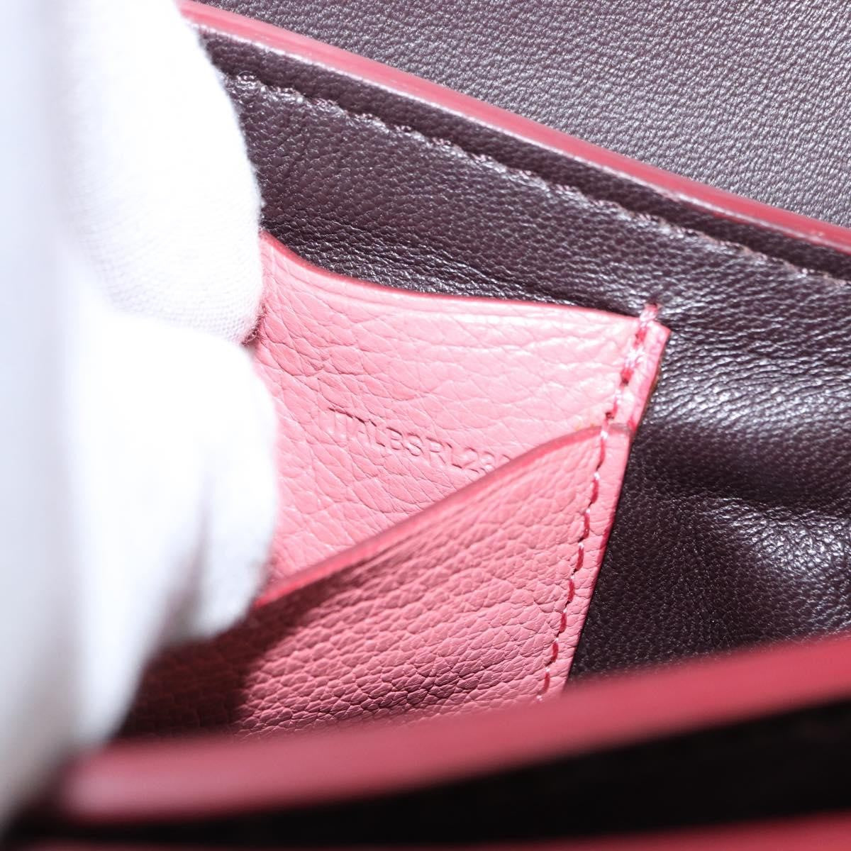 Burberry D-Ring Shoulder Bag Leather, PINK, LEATHER, Shoulder bag