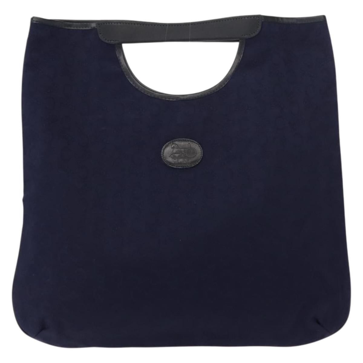 Celine C Sulky Handbag Suede, NAVY, SUEDE, Handbag