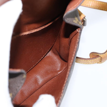 Louis Vuitton Saint Cloud Handbag Monogram Canvas, BROWN, CANVAS, Shoulder bag