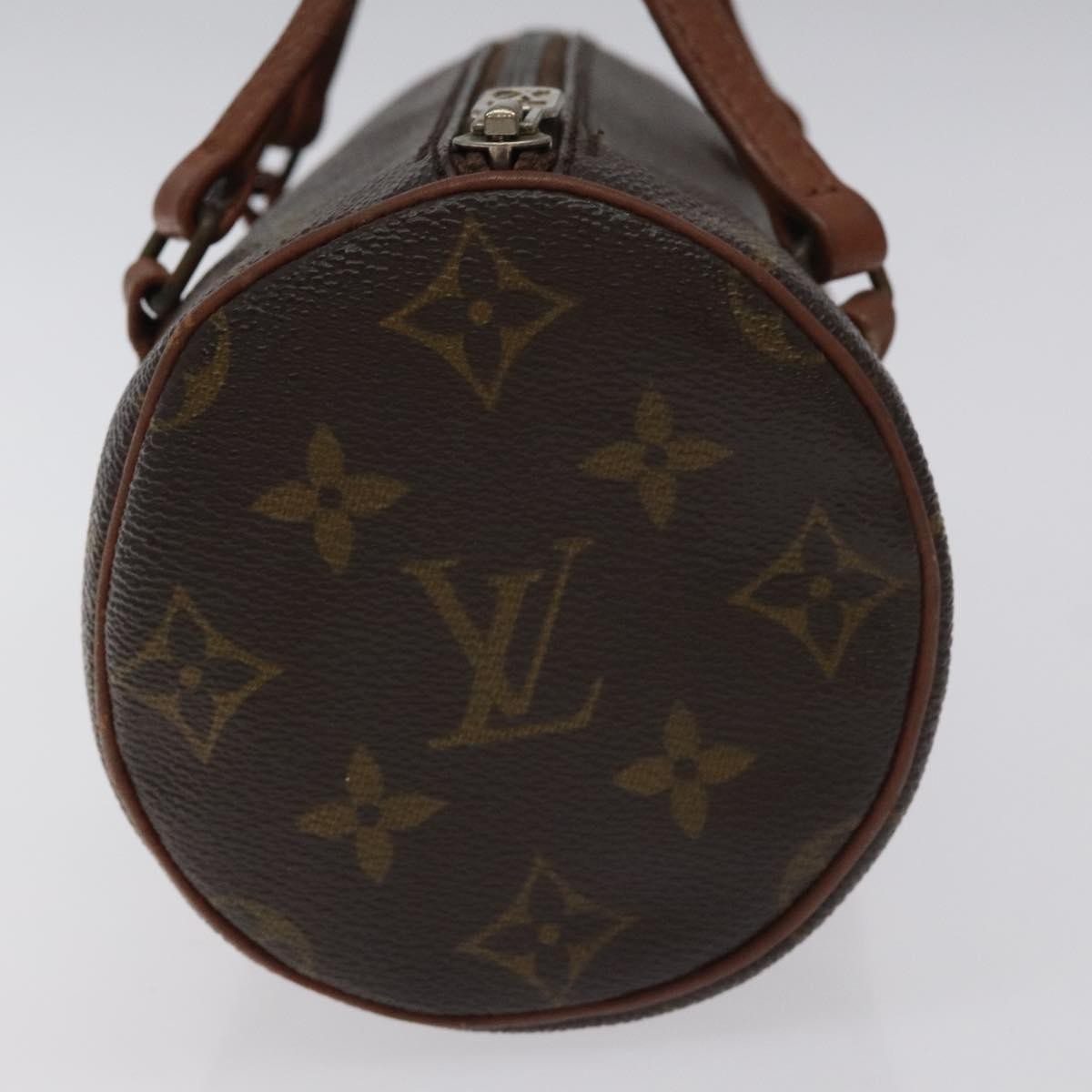 Louis Vuitton Papillon Handbag Monogram Canvas, BROWN, CANVAS, Handbag