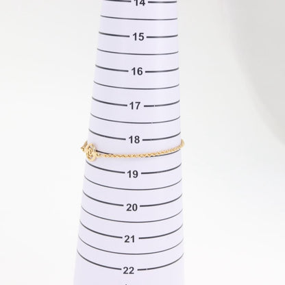 Christian Dior Vintage Logo Bracelet Metal, GOLD, METAL, Bracelet