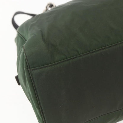 Prada Re-Edition 1995 Chain Tote Quilted Re-Nylon, KHAKI, NYLON, Shoulder bag