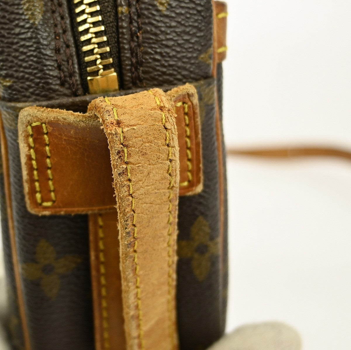 Louis Vuitton Jeune Fille Handbag Monogram Canvas, BROWN, CANVAS, Shoulder bag