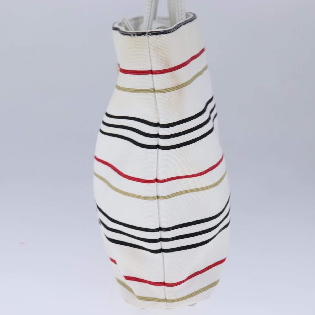 Burberry Blue Label Handbag Canvas, WHITE, CANVAS, Handbag