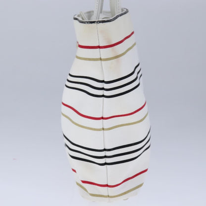 Burberry Blue Label Handbag Canvas, WHITE, CANVAS, Handbag