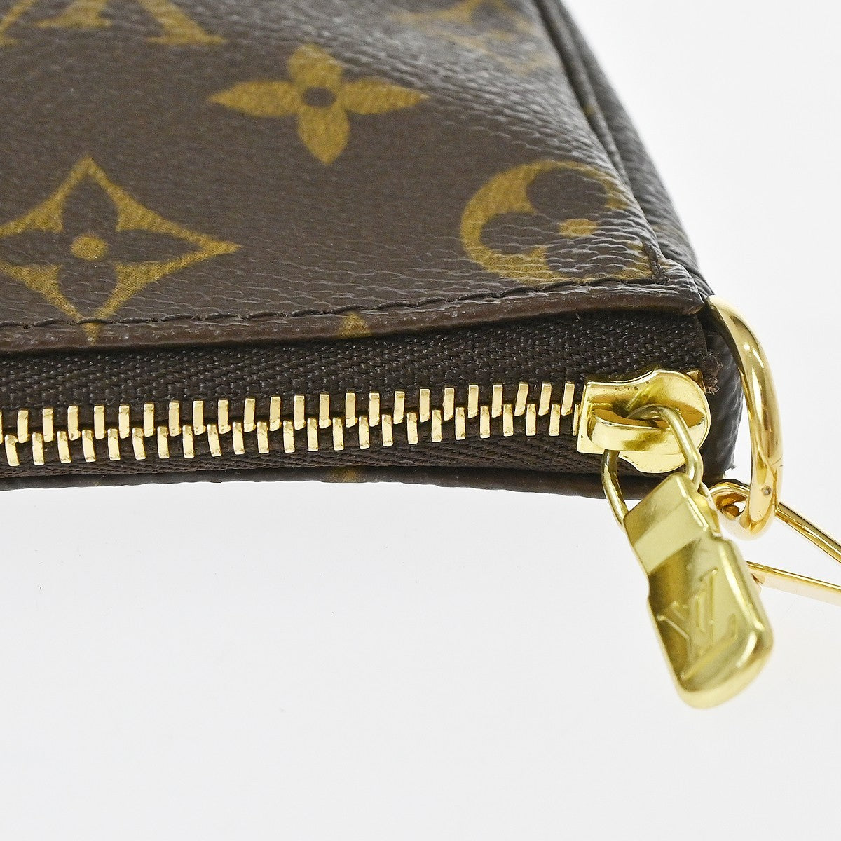 Louis Vuitton Pochette Accessoires NM Monogram Canvas, Brown, Canvas, Clutch