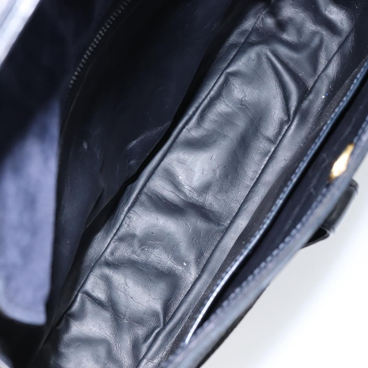 Gucci Vintage Handbag Suede, NAVY, SUEDE, Handbag