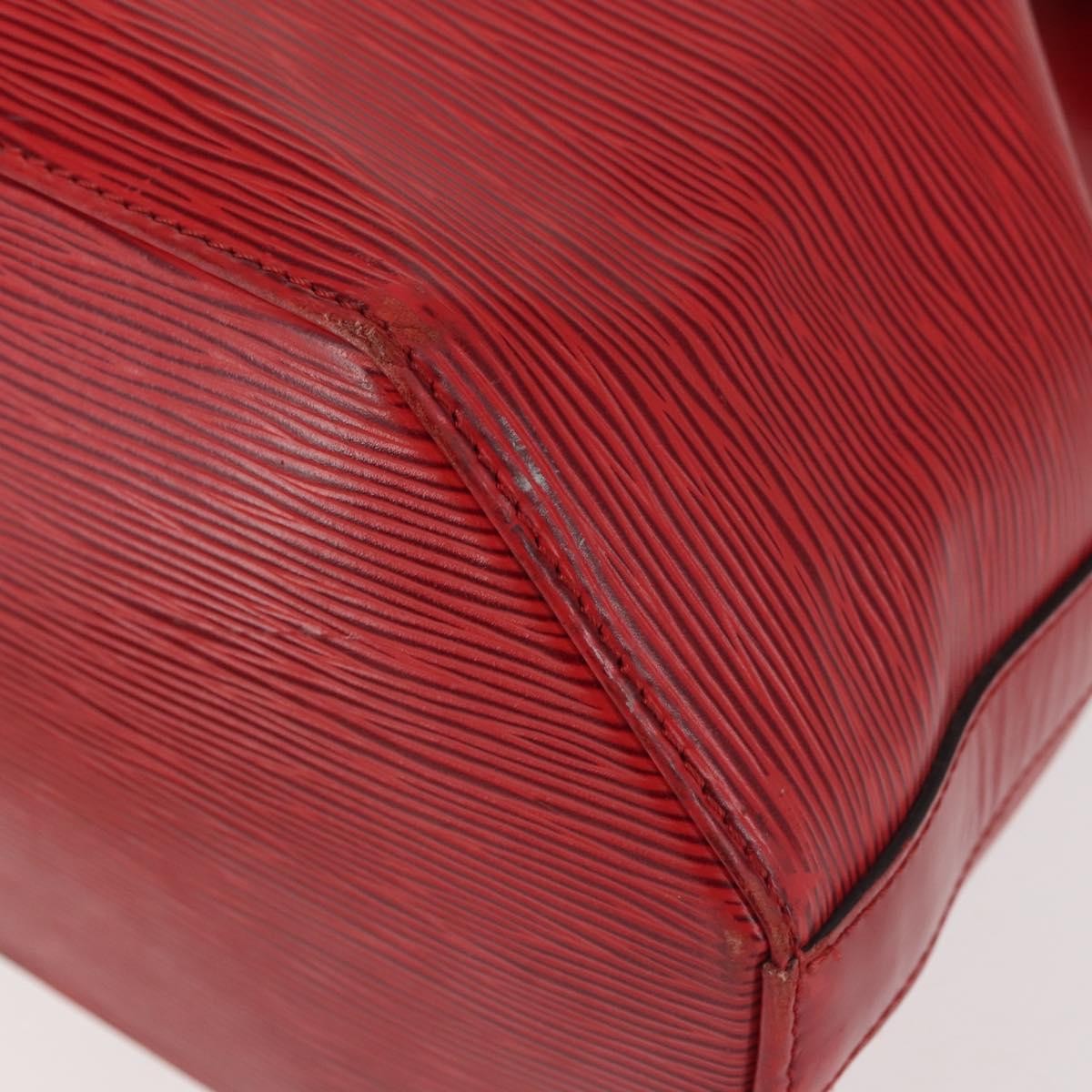 Louis Vuitton Vintage Sac d'Epaule Handbag Epi Leather, RED, LEATHER, Shoulder bag