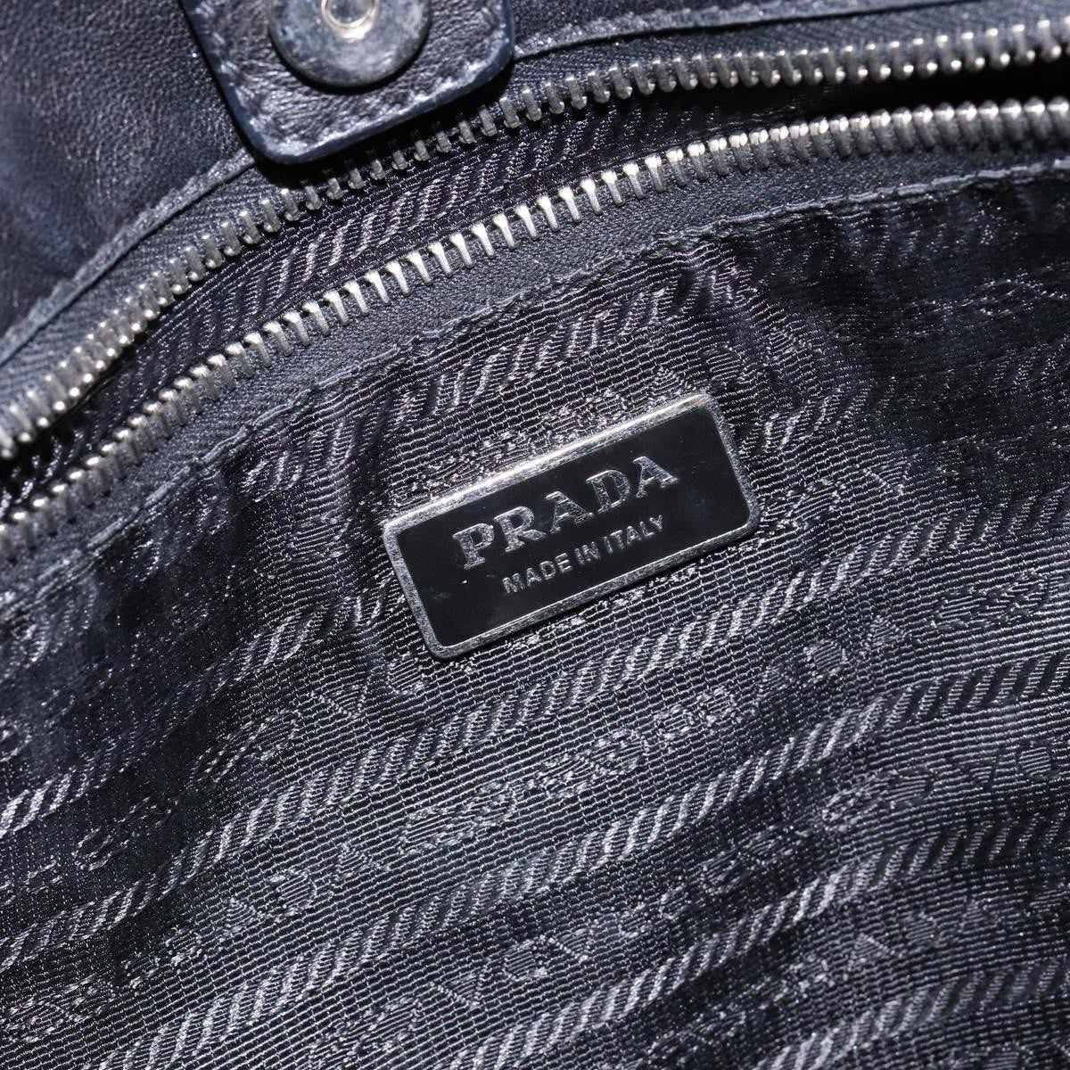 Prada Bow Tote Tessuto with Leather, BLACK, NYLON, Tote bag