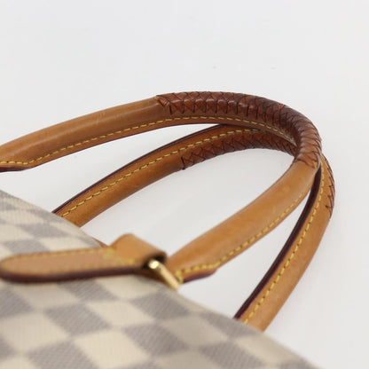 Louis Vuitton Riviera Handbag Damier, WHITE, CANVAS, Handbag