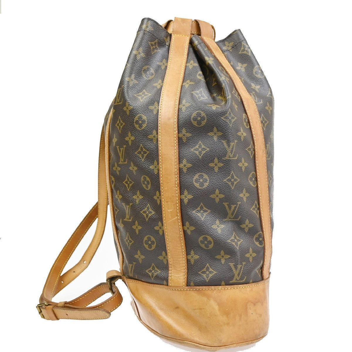 Louis Vuitton Randonnee Backpack Monogram Canvas, Brown, Canvas, Backpack
