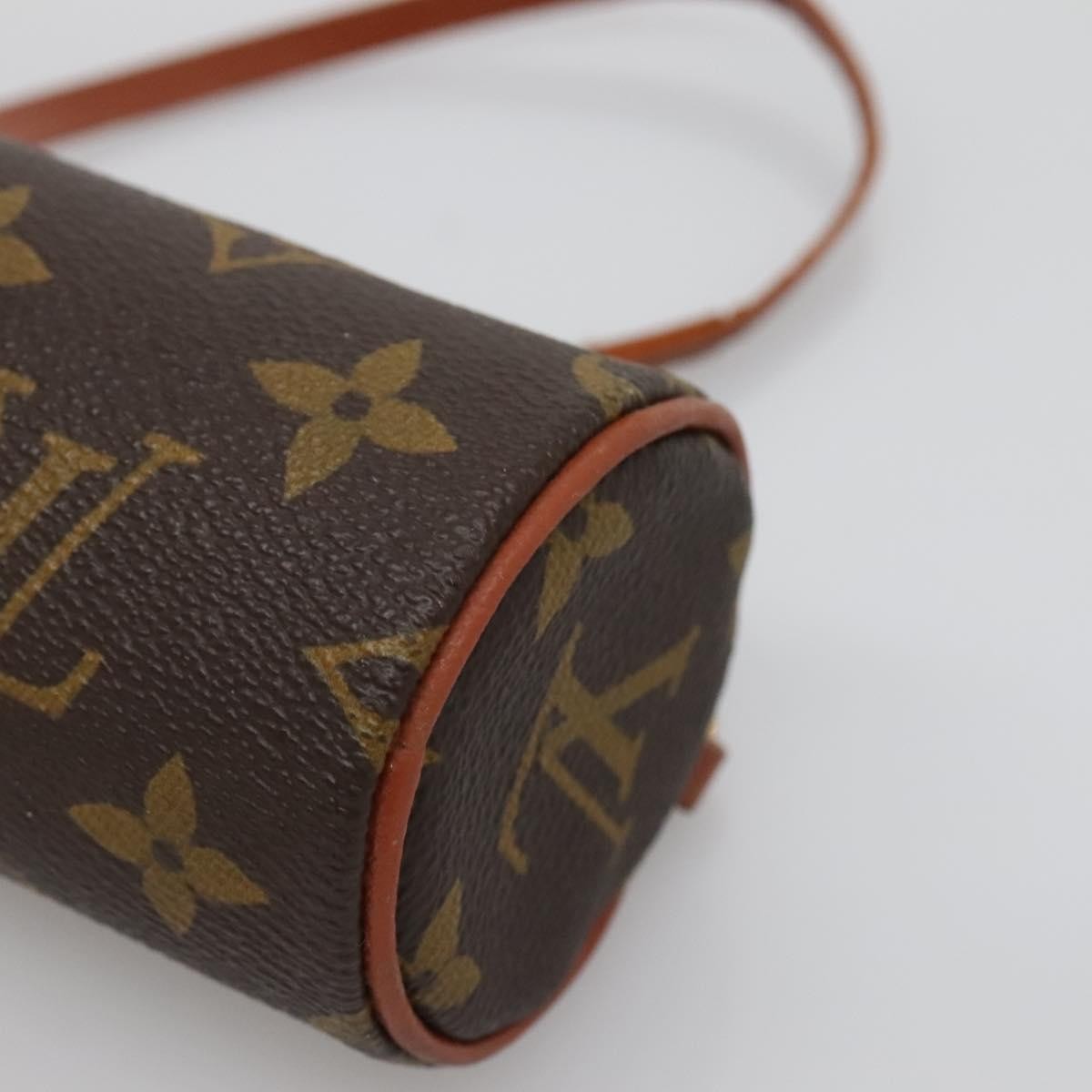 Louis Vuitton Papillon Pochette Monogram Canvas, BROWN, CANVAS, Clutche & pouche