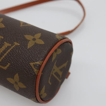 Louis Vuitton Papillon Pochette Monogram Canvas, BROWN, CANVAS, Clutche & pouche