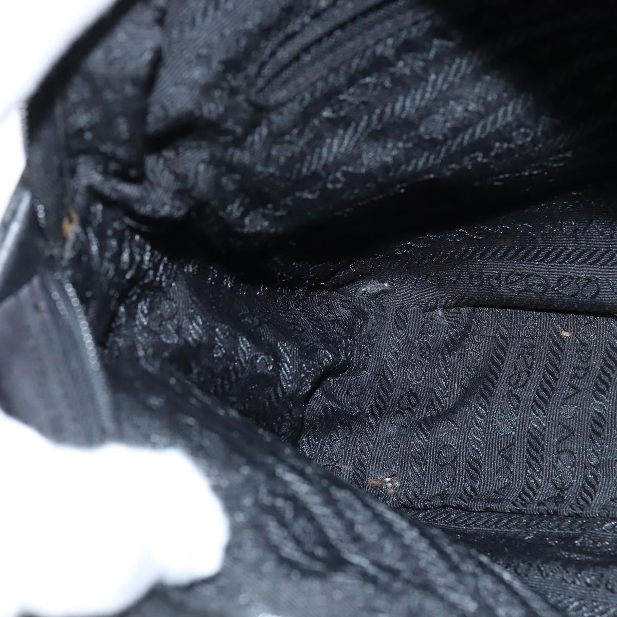 Prada Front Pocket Camera Bag Tessuto, BLACK, NYLON, Shoulder bag