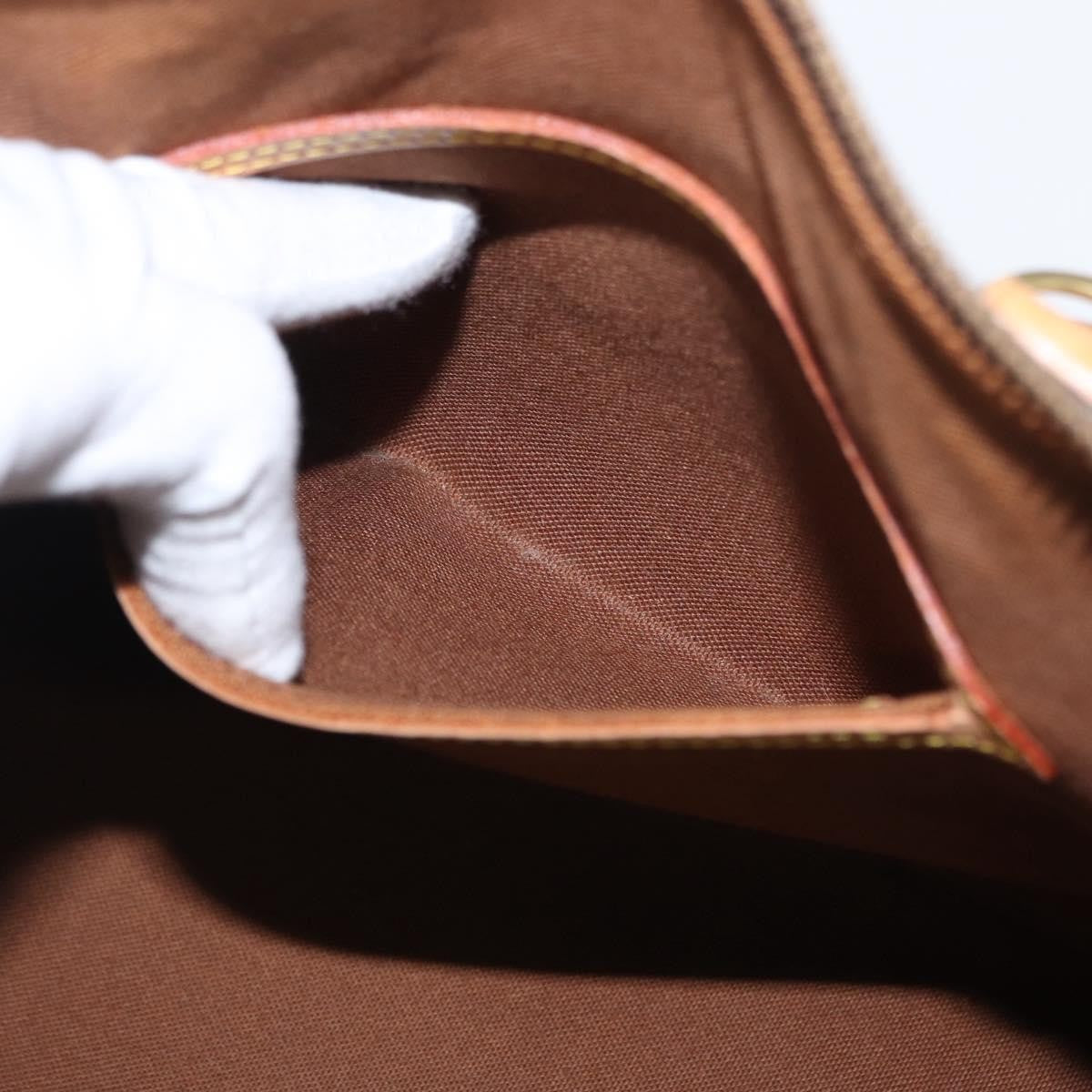 Louis Vuitton Alma Handbag Monogram Canvas, BROWN, CANVAS, Handbag