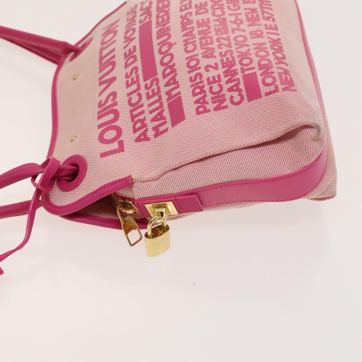 Louis Vuitton Articles de Voyage Rider Travel Shopper Canvas, PINK, CANVAS, Shoulder bag