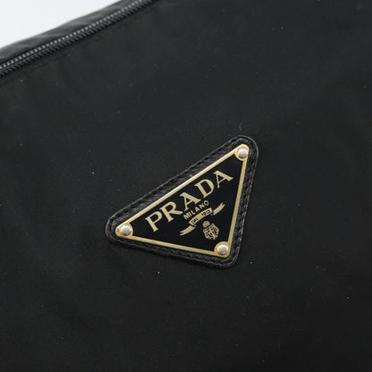 Prada Vintage Shoulder Bag Tessuto, BLACK, NYLON, Shoulder bag