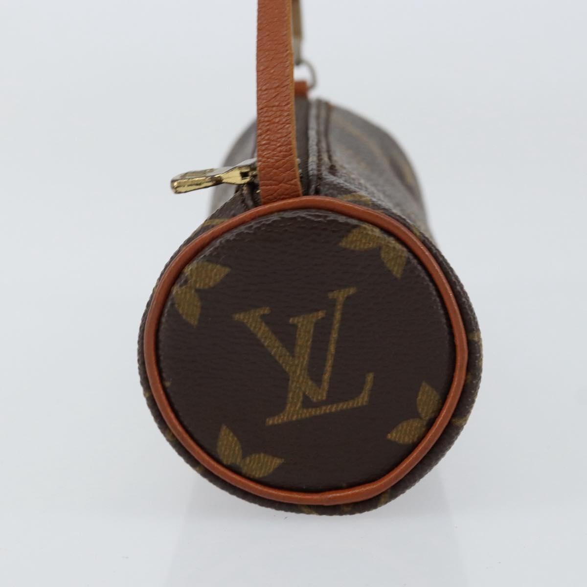 Louis Vuitton Papillon Pochette Monogram Canvas, BROWN, CANVAS, Clutche & pouche