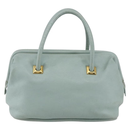 Celine Vintage Doctor Bag Leather, GREEN, LEATHER, Handbag