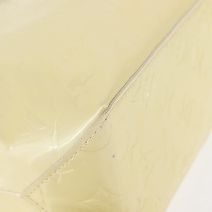 Louis Vuitton Reade Handbag Monogram Vernis, YELLOW, PATENT_LEATHER, Handbag