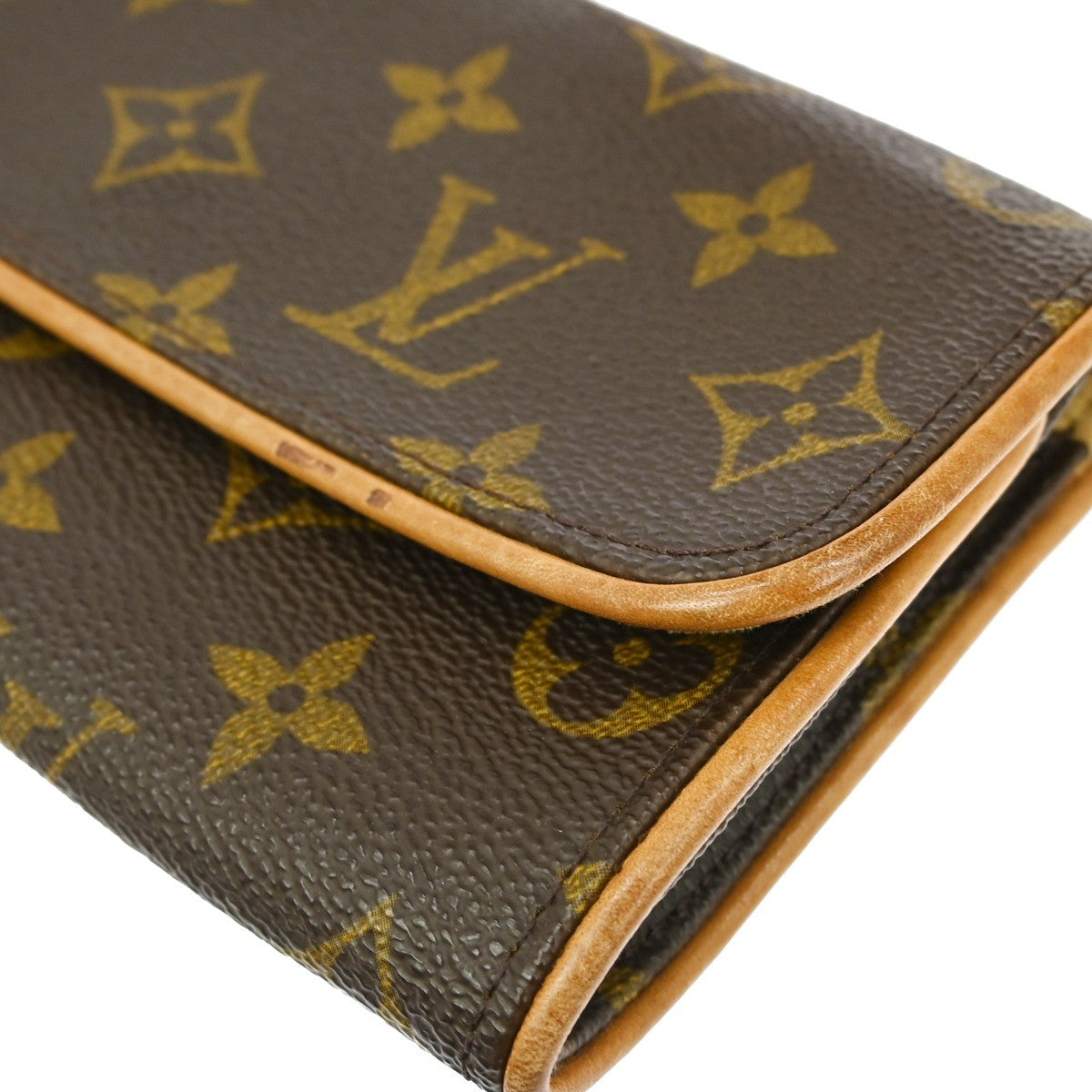 Louis Vuitton Twin Handbag Monogram Canvas, BROWN, CANVAS, Shoulder bag