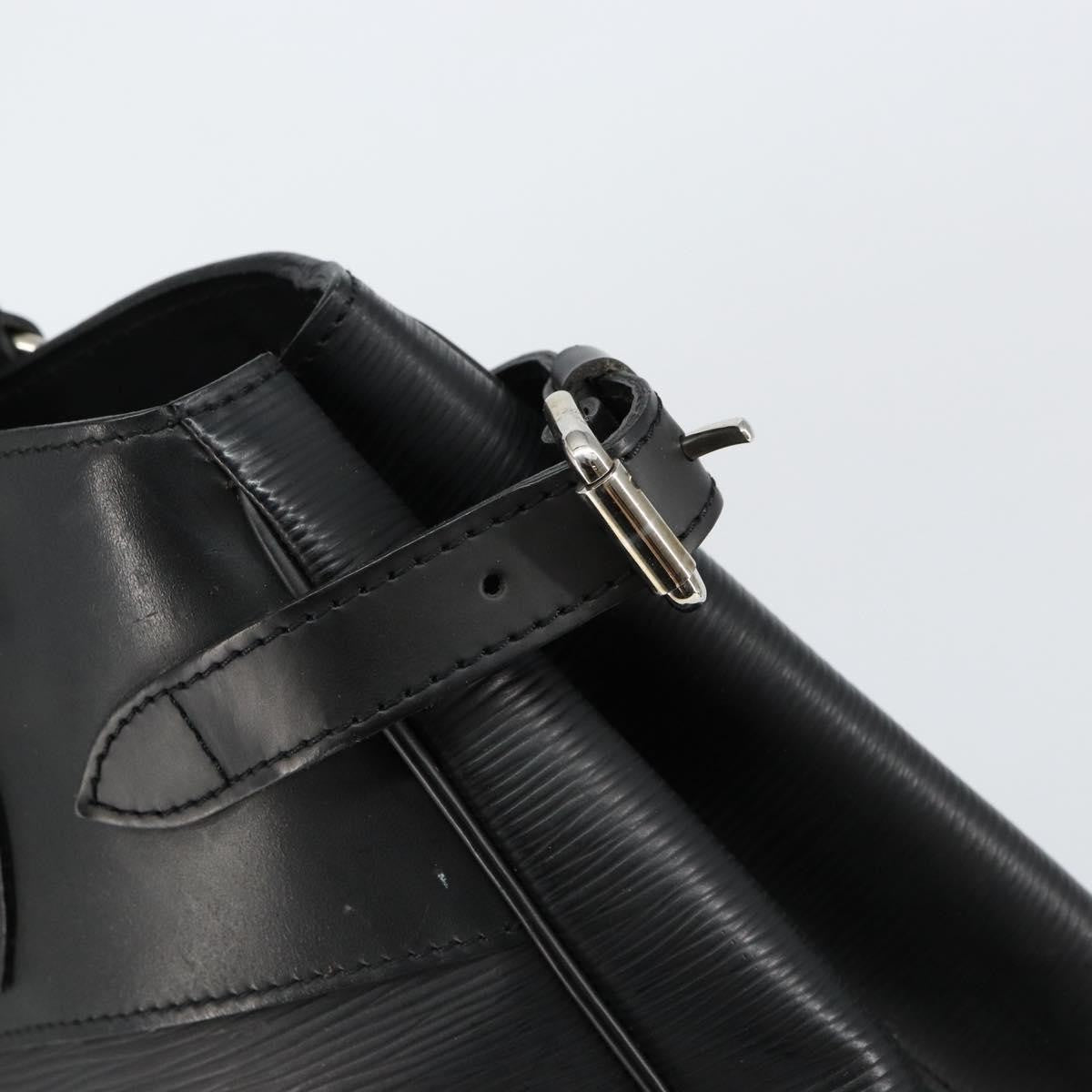 Louis Vuitton Passy Tote Epi Leather, BLACK, LEATHER, Handbag