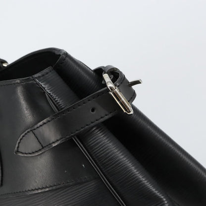 Louis Vuitton Passy Tote Epi Leather, BLACK, LEATHER, Handbag