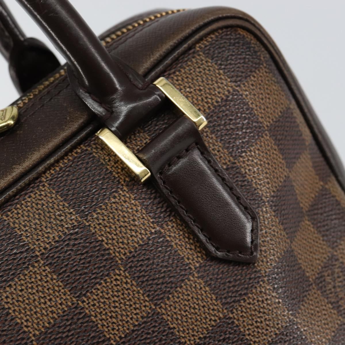 Louis Vuitton Brera Handbag Damier, BROWN, CANVAS, Handbag
